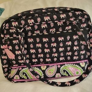 Vera Bradley bowler bag elephant print